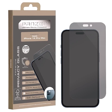 Protecteur d\'Écran iPhone 14 Pro Max Panzer Premium Full-Fit Privacy