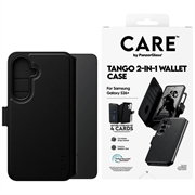 Étui portefeuille 2 en 1 Samsung Galaxy S26+ PanzerGlass Care Tango - Compatible MagSafe - Noir