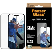 Protecteur d'Écran iPhone 17 Pro Max PanzerGlass Ultra-Wide Fit EasyAligner - Transparente