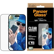 Protecteur d'Écran iPhone 17 Pro PanzerGlass Ultra-Wide Fit EasyAligner - Transparente