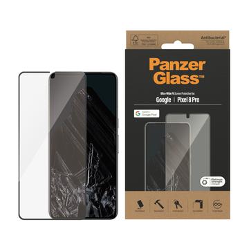 Protecteur d\'Écran Google Pixel 8 Pro PanzerGlass Ultra-Wide Fit - Bord Noir