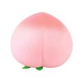 Jouet antistress squishy en forme de pêche pour enfants et adultes - Rose