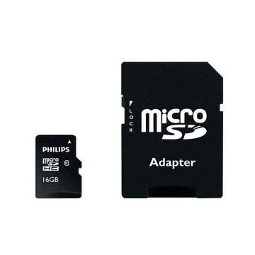 Carte mémoire Philips MicroSDHC UHS-I U1 avec adaptateur FM16MP45B/10 - 16 Go