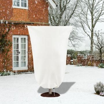 Couverture antigel pour plantes / Protection hivernale en non-tissé respirant - 120x180cm - Blanc