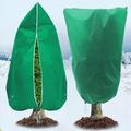 Couverture antigel pour plantes / Protection hivernale en non-tissé respirant - 80x120cm - Vert