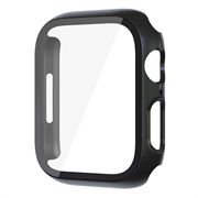 Coque Apple Watch Series 1/2/3 en Plastique avec Protecteur d'Écran - 38mm - Noire