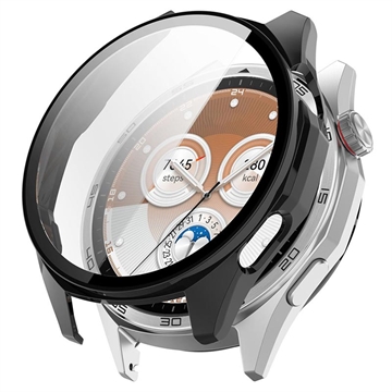 Coque Huawei Watch GT 6 en Plastique avec Protecteur d\'Écran - 46mm - Noire