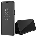 Étui à Rabat Luxury Mirror View pour Samsung Galaxy A6s