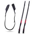 Housse de protection pour pointe et talon de canne à pêche portable - 60-130cm - Noir