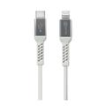 Prio Charge & Sync Câble USB-C vers Lightning certifié MFi - 1.2m - Blanc