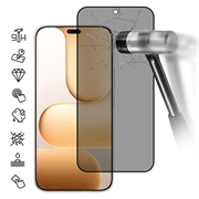 Protecteur d'Écran Honor 600 Lite en Verre Trempé Privacy Full Cover - Bord Noir