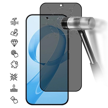 Protecteur d\'Écran Xiaomi Redmi K90 Pro Max en Verre Trempé Privacy Full Cover - Bord Noir