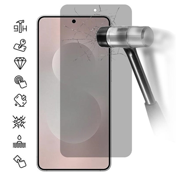 Protection d\'écran Samsung Galaxy S26 en verre trempé Confidentialité - 9H