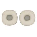 Oreillettes en cuir protéiné pour le casque Marshall Major V - Blanc