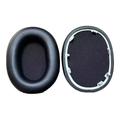 Oreillettes en cuir protéiné pour le casque Sony WH-1000XM6 - Noir