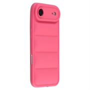 Coque Doudoune iPhone Air en TPU Antichoc - Rose vif