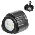 Lampe de plongée Puluz PU562B 40m pour GoPro et caméras d'action