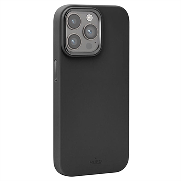 Coque iPhone 15 Pro en Silicone Puro Icon Mag Pro - Noire