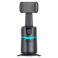 Stabilisateur de téléphone Q14 Suivi intelligent par IA avec télécommande Bluetooth - Noir