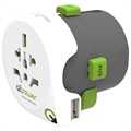 Adaptateur de Voyage USB Universel Q2Power QDAPTER - 10A