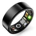 R11M Stylish Smart Ring - Taille : 7/17.3mm - Noir