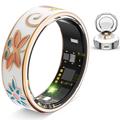 R18 Elegant Enamel Smart Ring - Taille : 19.8mm