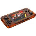 Console de jeux portable R36H avec jeux - 128 Go - Orange translucide