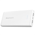 Batterie Externe RAVPower RP-PB006 Xtreme 20000mAh - Blanche