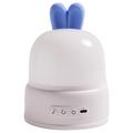 Lampe de projection Lapin avec musique - Veilleuse alimentée par USB - Bleu