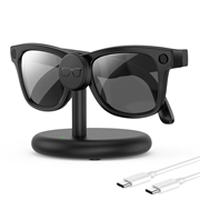 Ray-Ban Meta Wayfarer/Skyler/Headliner/Oakley Support de charge HSTN - Noir