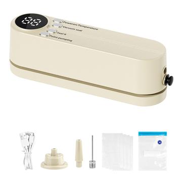 Mini-soudeuse sous vide portable rechargeable pour aliments