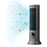 Ventilateur de bureau rechargeable USB-C - 3 vitesses - Noir