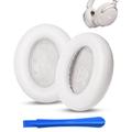 Oreillettes de remplacement pour Bose QuietComfort Ultra - avec outil d'installation - Blanc