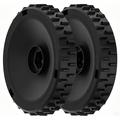 Roues arrière de rechange pour Gardena, Husqvarna Automower - 2 pièces - Noir