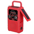Radio Portable à Manivelle Retekess TR201 - Rouge