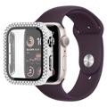 Coque Apple Watch SE (2022)/SE/6/5/4 en Décorative Strass avec Protecteur d'écran - 40mm