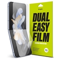 Protecteur d'Écran Samsung Galaxy Z Flip4 Ringke Dual Easy Film - 2 Pièces