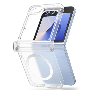 Étui magnétique Samsung Galaxy Z Flip6/Z Flip7 FE Ringke Slim Hinge - Transparent mat