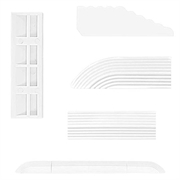 Rampe d'accès pour Robot Aspirateur Roborock, Roomba, Xiaomi, Ecovacs - Blanc