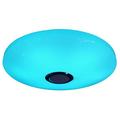 Plafonnier LED intelligent rond avec haut-parleur Bluetooth et télécommande - 60W