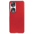 Coque Honor 90 en Plastique Caoutchouté - Rouge