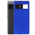 Coque en Google Pixel 6 Pro Plastique Caoutchouté - Bleue