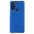 Coque Motorola Moto G60S en Plastique Caoutchouté - Bleu