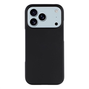 Coque iPhone 17 Pro en Plastique Caoutchouté - Noire