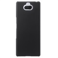 Coque Sony Xperia 10 en Plastique Caoutchouté - Noire