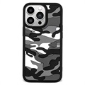 Coque Hybride iPhone 13 Pro Robuste Camouflage Motif