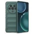 Coque Honor Magic4 en TPU Rugged Série - Verte