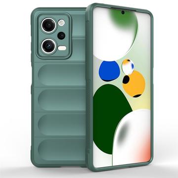 Coque Xiaomi Redmi Note 12 Pro en TPU - Série Rugged - Verte