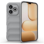 Coque Honor 600 Lite en TPU - Rugged - Gris Clair