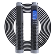 Corde à sauter réglable S09 avec compteur numérique de calories et de tours